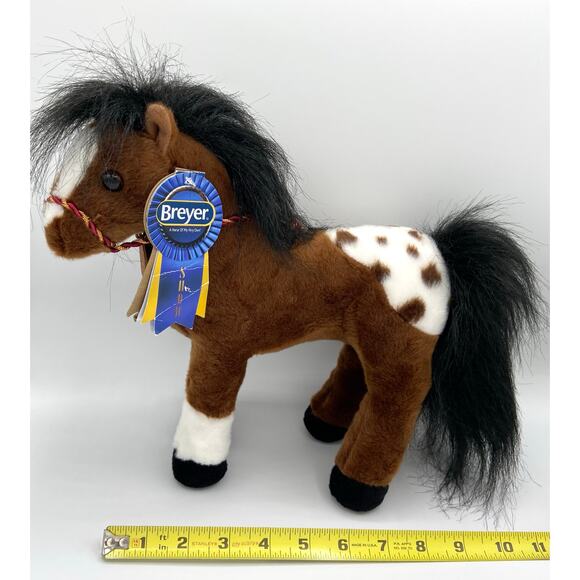 Aurora World Breyer 11" Brown Appaloosa Horse Plush Stuffed Animal Pony 2022 NWT - Picture 11 of 13